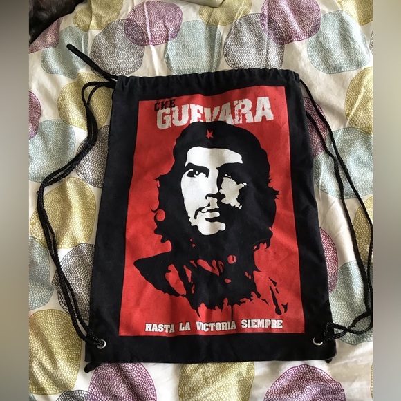 Vintage Che Guevara Canvas Backpack - Picture 1 of 3